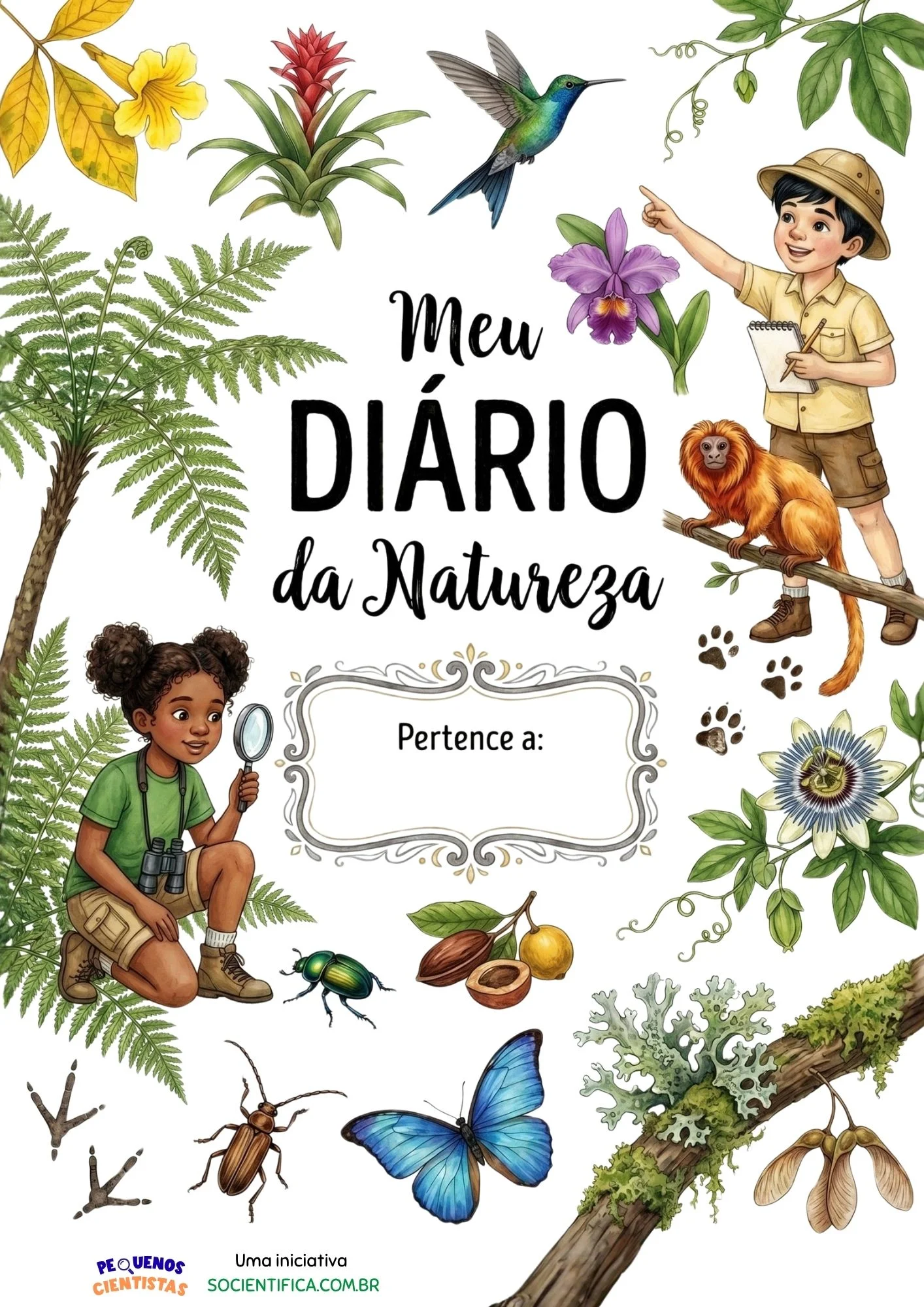 Capa do Meu Diário da Natureza