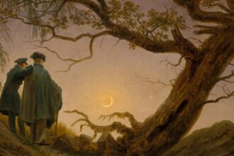 Friedrich Two Men Contemplating the Moon