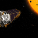 Concepção artística do Telescópio Espacial Kepler: um exímio caçador de exoplanetas. Crédtios: NASA/Ames Research Center/Wendy Stenzel