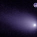 Uma comparação entre o cometa interestelar e a Terra. (Imagem: Pieter van Dokkum, Cheng-Han Hsieh, Shany Danieli, Gregory Laughlin)