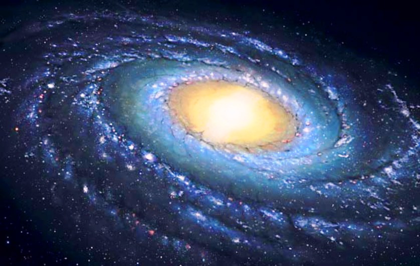NASA fotografa galáxia peculiar com o dobro do tamanho da Via Láctea