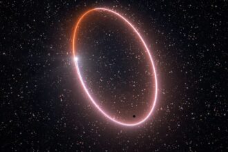 Estrela orbitando um buraco negro ajuda a provar a teoria da relatividade