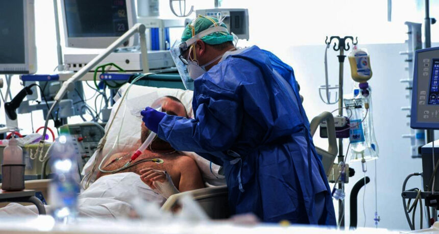 Paciente com coronavírus