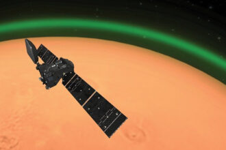 Brilho verde detectado na atmosfera de Marte