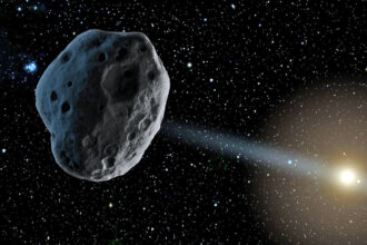 Generic image of asteroid in the Solar System