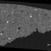 Uma fatia do meteorito Asuka 12236. (Créditos da imagem: Carnegie Institution for Science / Conel M. O'D. Alexandre).