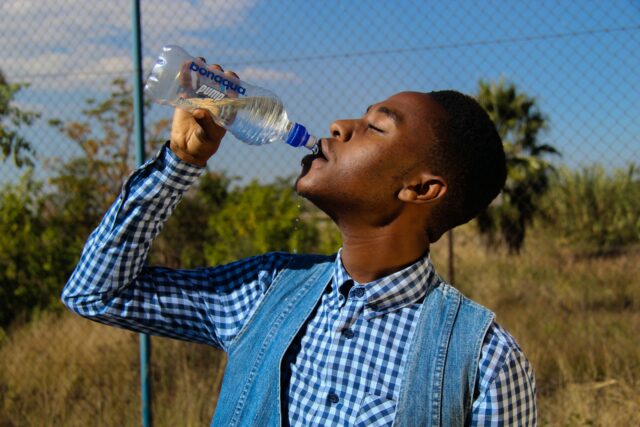 A importância de beber água