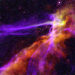 Remanescente de uma supernova na constelação do Cisne. (NASA, J.J. Hester Arizona State University).