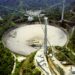 Arecibo foi um dos principais radiotelescópios de "caça aos aliens". (H. Schweiker/WIYN and NOAO/AURA/NSF).