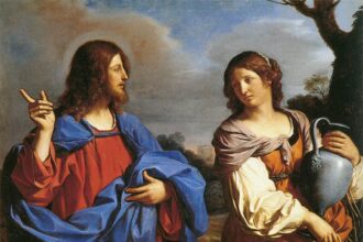 Guercino Jesus and the Samaritan Woman at the Well WGA10946