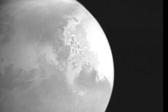 Primeira foto de Marte