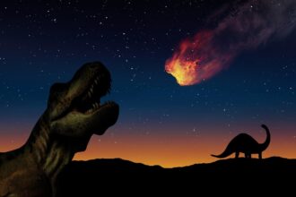 origem do asteróide que matou os dinossauros