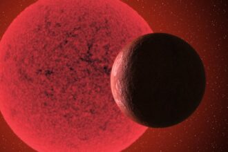 planeta habitavel superterra em ana vermelha