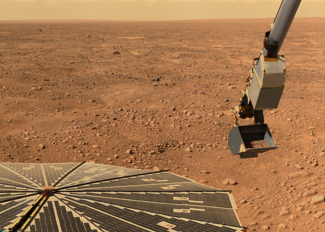 A sonda Curiosity acaba de encontrar possíveis resquícios orgânicos em Marte. Imagem: WikiImages/Pixabay