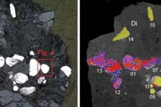 mineral raro encontrado somente em meteoritos