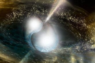 colisao de estrelas de neutron
