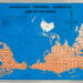 Mapa Mundi de Stuart MacArthur, com o sul no topo.