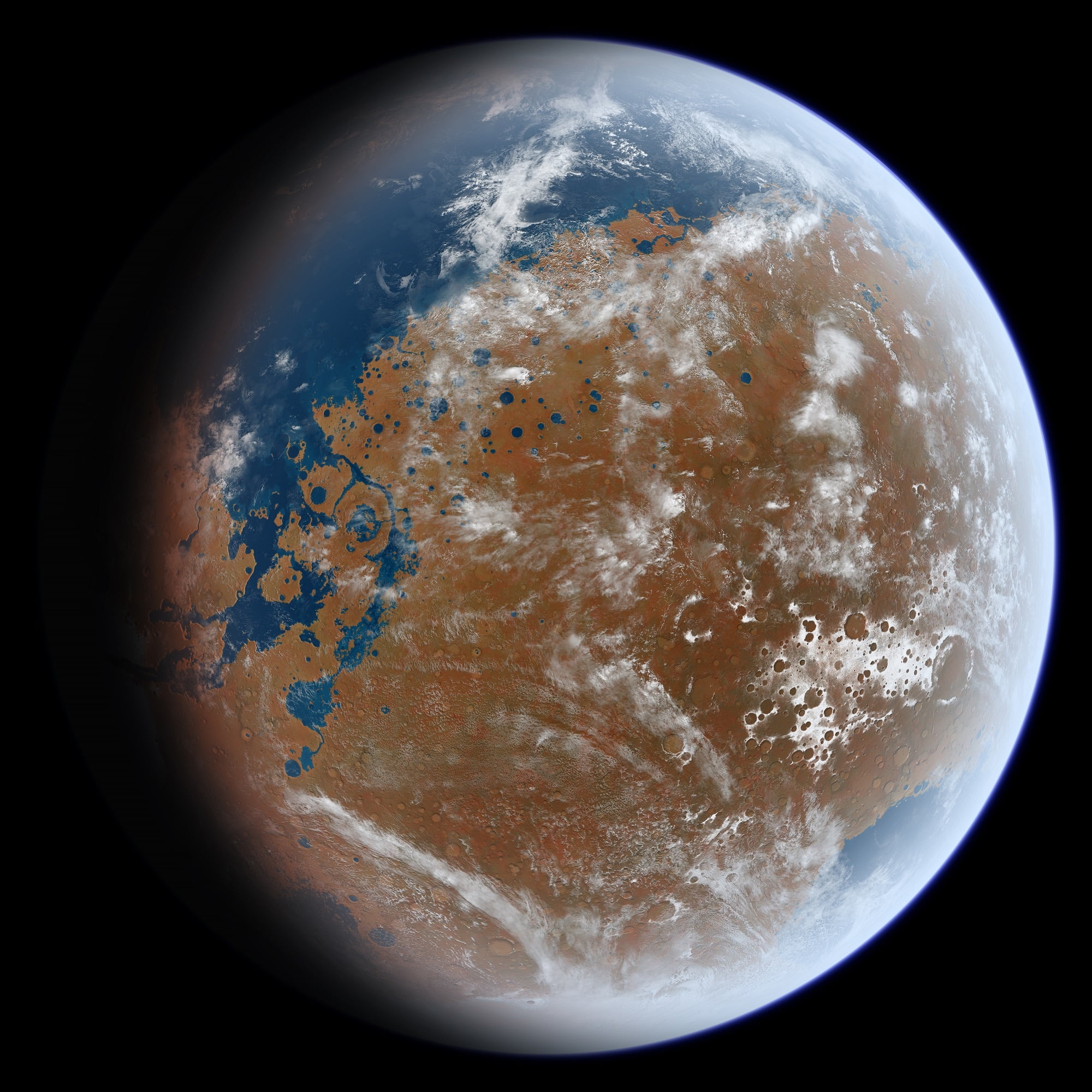 Marte pode ter tido água líquida à superfície há 400.000 anos