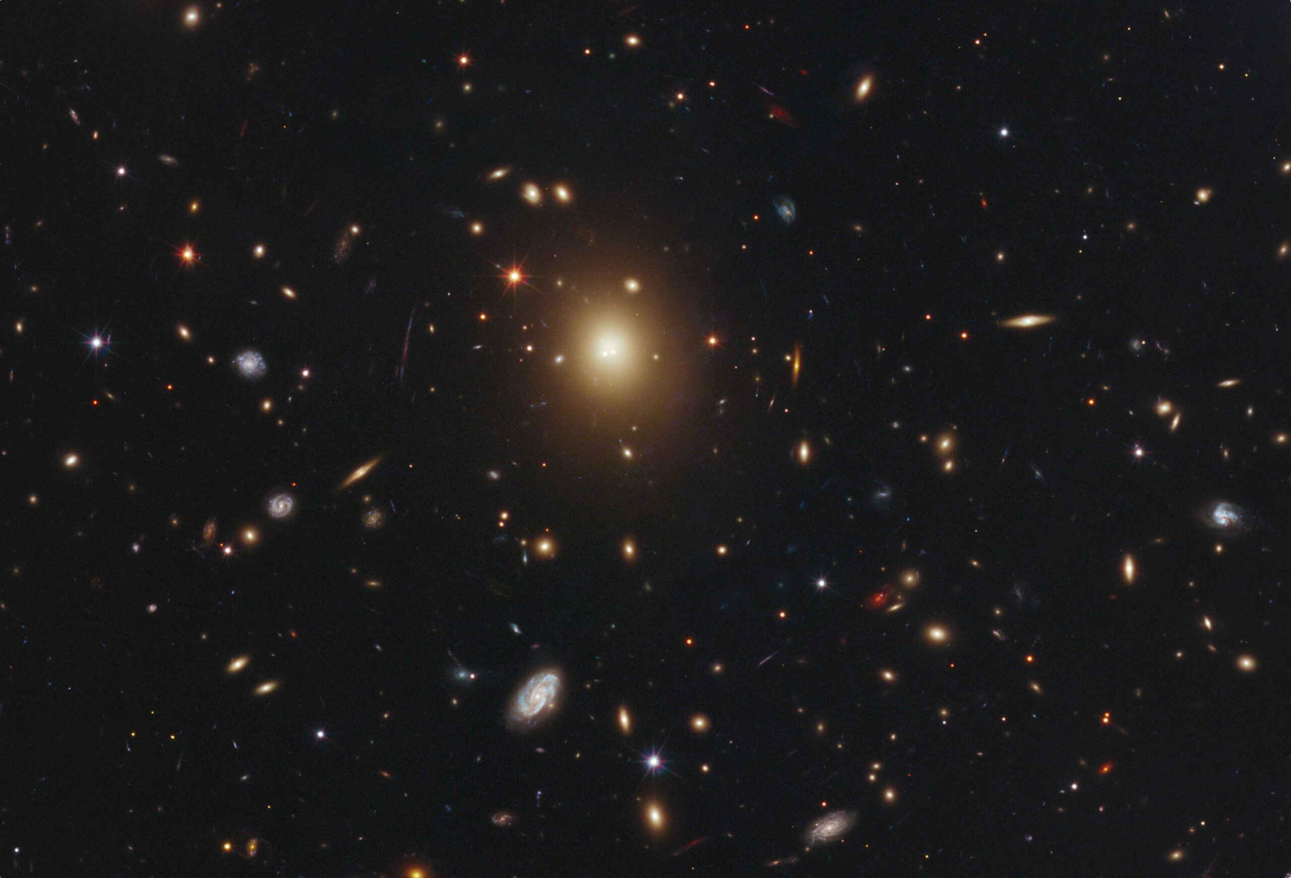 Galaxy Cluster Abell 2261 scaled