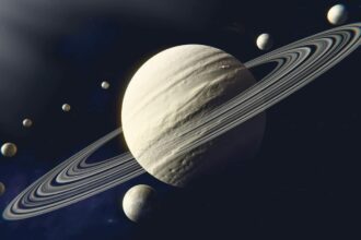 62 novas luas em saturno