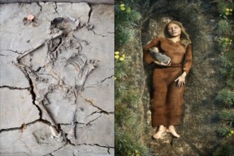 Bebê e mãe de 6.000 anos encontrados sepultados na Holanda