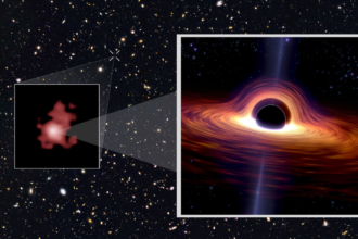 buraco negro mais antigo do universo