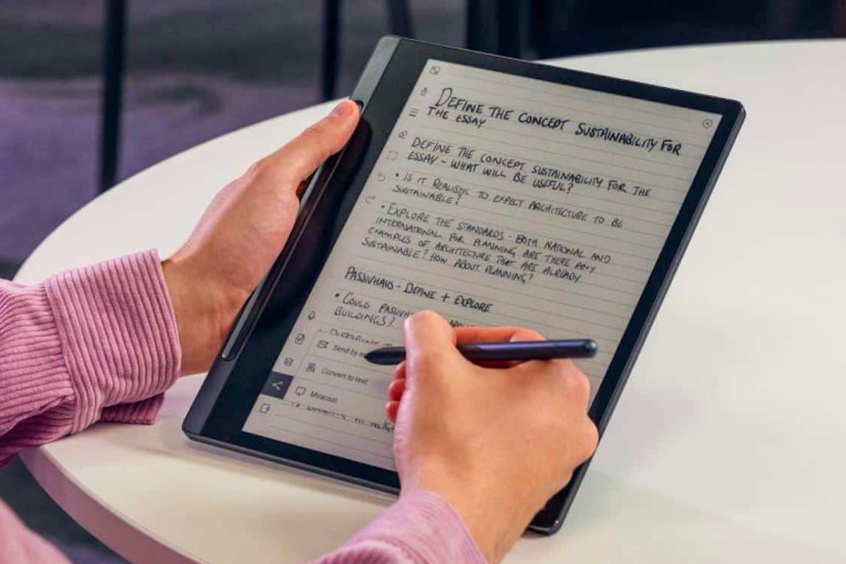 Fim do Kindle? Conheça o Lenovo Smart Paper, novo concorrente da Amazon