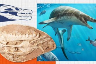 Paleontologistas descobrem fóssil de nova espécie de mosassauro em Marrocos