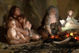 Uma família neandertal